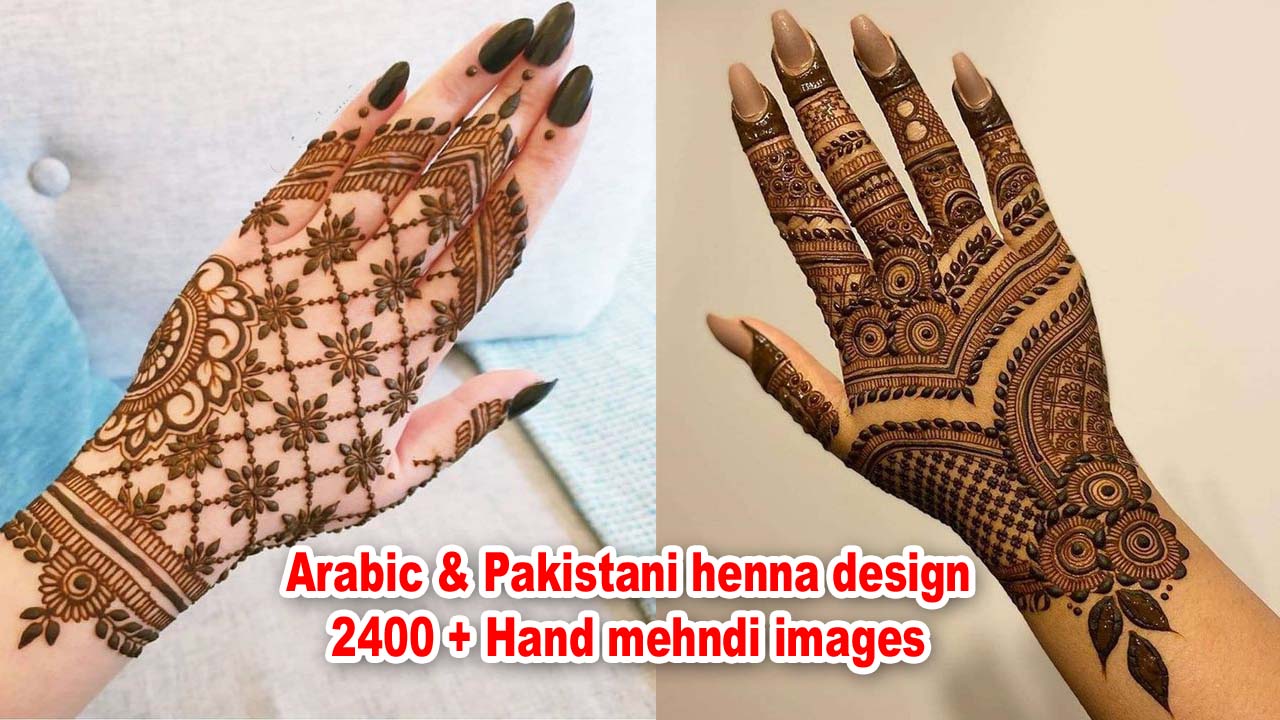 Latest Pakistani Mehndi Design Collection Ideas List 2022 - Hutch.pk