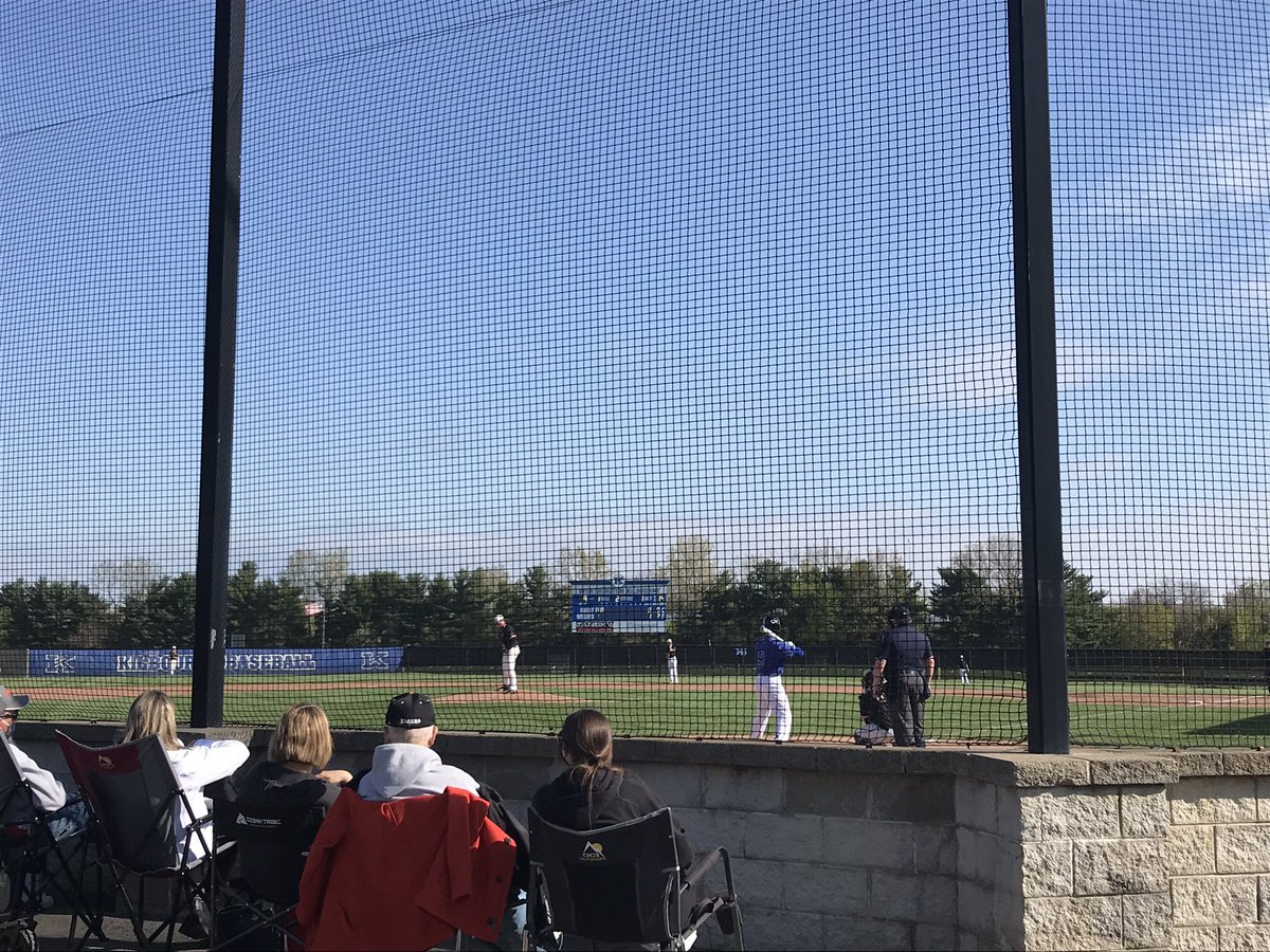 Pacer baseball visiting Kilbourne today under a high sky! Play ball!!