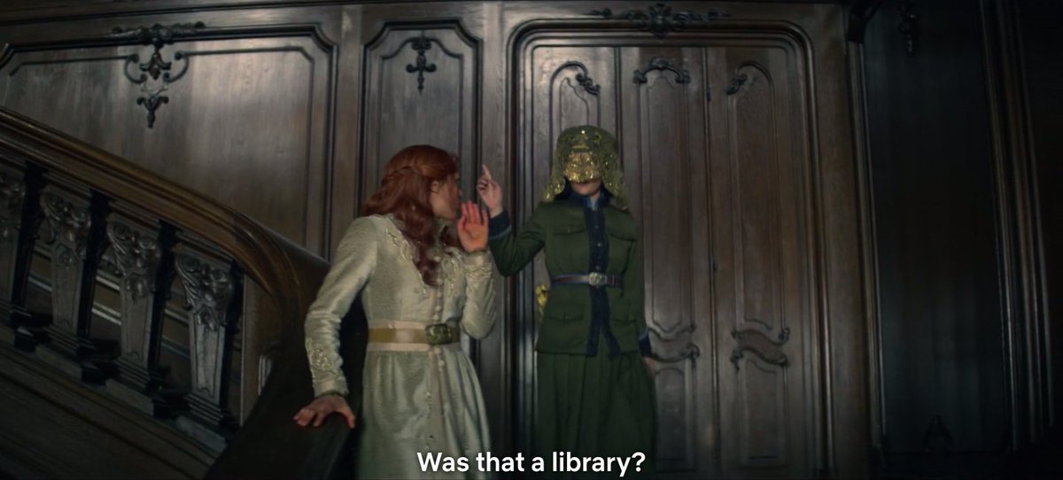  #ShadowAndBone   spoilersAlina obsessing over the library instead of going to meet the king or all the other things happening to her fjaklsdjf same girl same