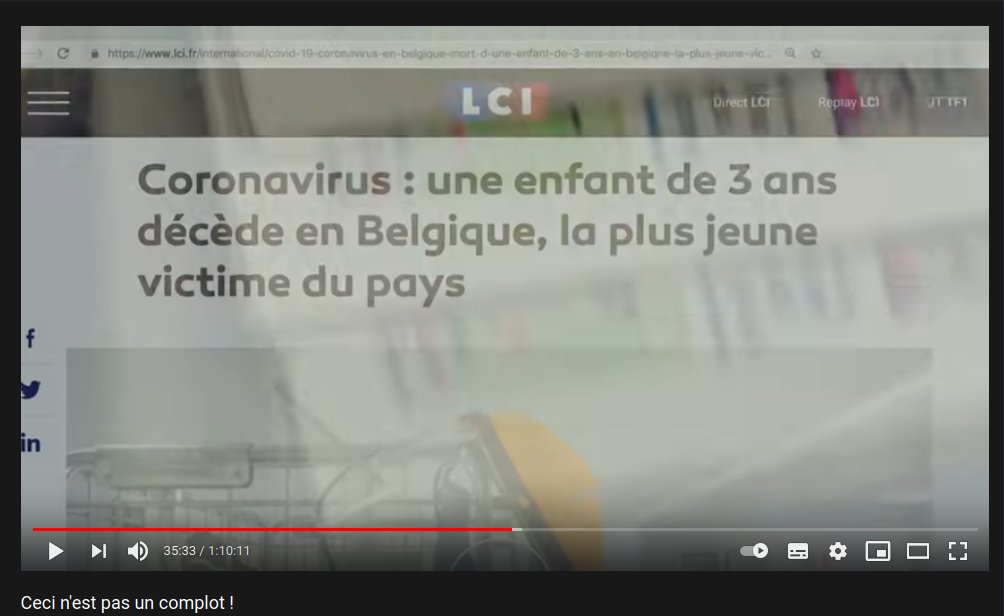 Regardez cette image. LCI, chaîne d'info française. Vous entendez dans le film : "Les gros titres sont sans nuance."30/n