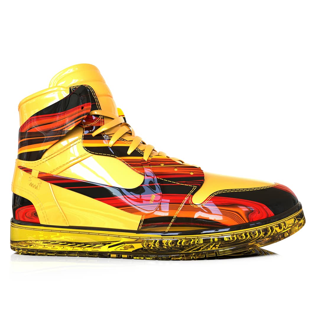 KUISMA20's tweet photo. "Nike Off-White Air Jordan 1" painted by Kuisma. Used textures are part of a series of works by Kuisma dedicated to the futuristic world of Cryptown.
#NFT #nftcollector #nftart #NFTartist #JordanOffWhite #nike #AirJordan https://t.co/WfzrvSP8f5