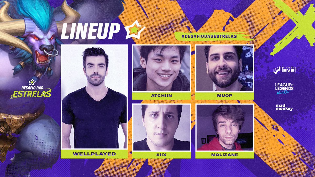 E vamos de desafio das estrelas galera!
twitch.tv/rakin