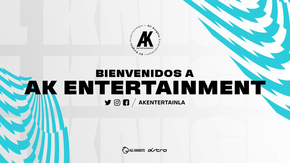 Les damos la bienvenida a AK Entertainment 🔥

Una nueva organización dedicada a la realización de torneos y competencias de máximo nivel en la región de tus juegos favoritos.

Síguenos en nuestras redes para enterarte de todas las novedades💥