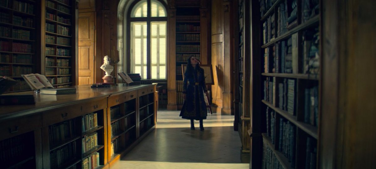  #ShadowAndBone   spoilersshe finally got to go in her precious library :')