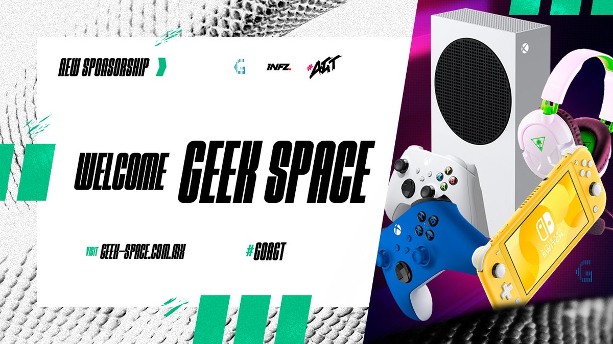Estamos muy felices de presentarles a nuestro nuevo sponsor <a href="/GeekSpaceMx/">Geek Space</a> 🙌

Quienes se convierten en los principales proveedores de nuestros gadgets, videojuegos y tecnología que ustedes también podrán adquirir con maravillosos descuentos. ✨

💻 Visita: geek-space.com.mx