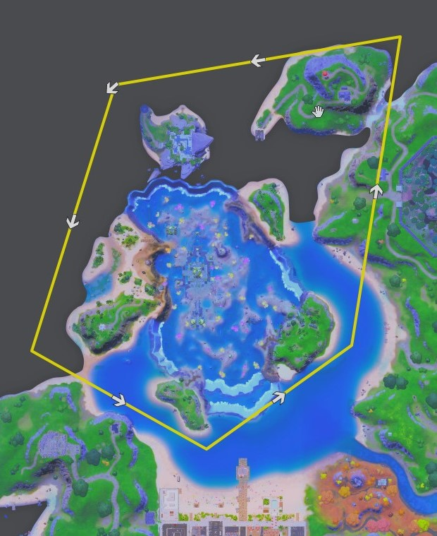 Landing here in finals  ( land here and we both won't place )