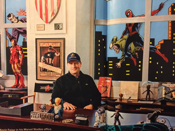 15/ Unlike most superheroes, Feige doesn't seem to have any archenemies. But reality is a constant challenge he contends with. "Navigating reality to get your fantasy through is probably the number one job of a producer."