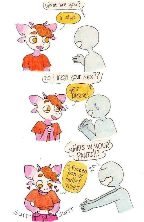 baileydownsxx's tweet image. Hi, I’m a slut 😘 [[ tag the artist if you know! ]] #slut #sexpositive