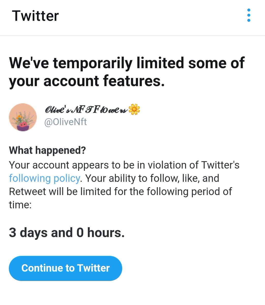 I've only been on for a couple days, and Twitter already thinks I'm a bot! I'll be back to liking all your lovely art once my purgatory is over 💖

#nftart #NFTs #NFTartist #nftcollector