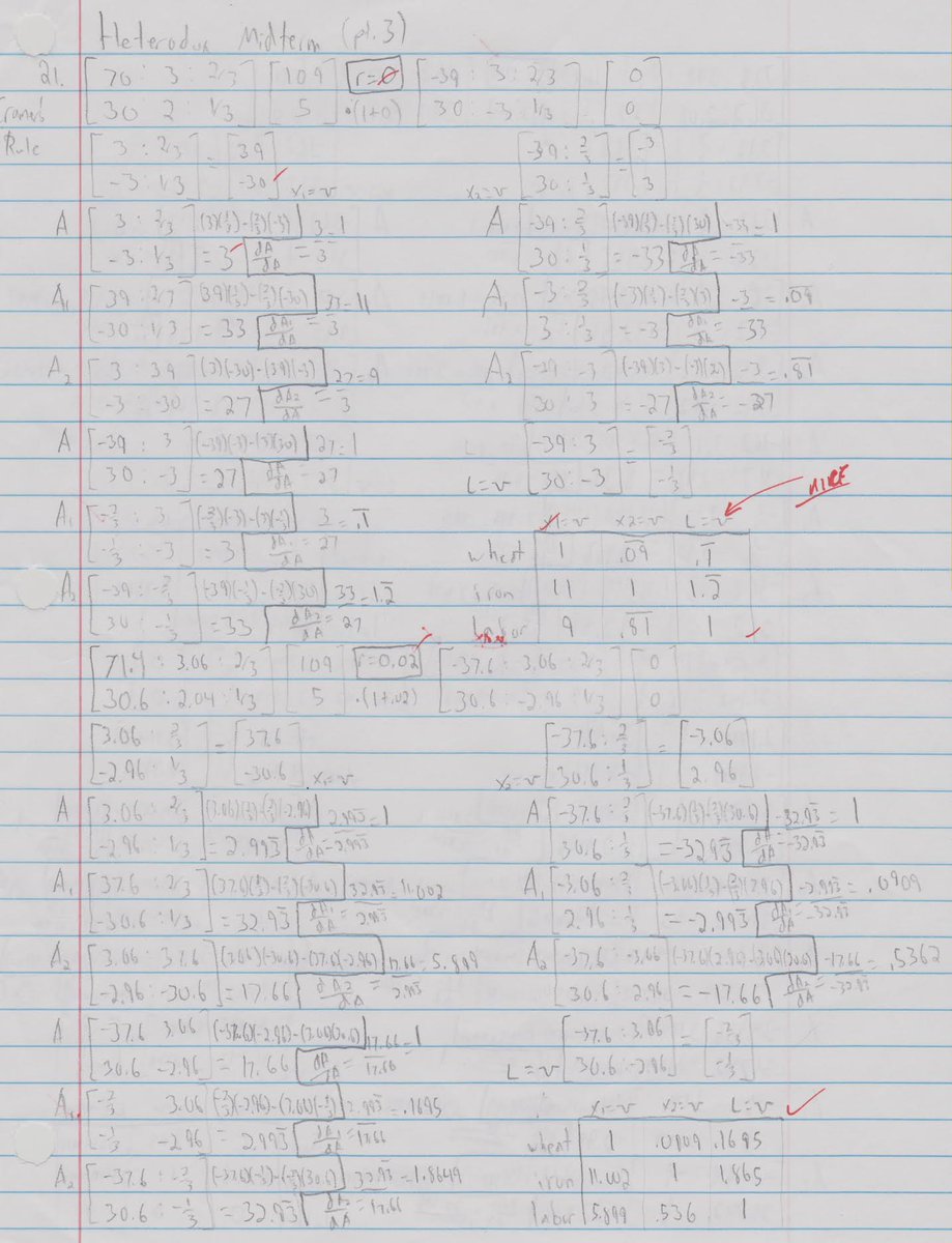 The beauty of this whole thing is that I ended up creating a sort of heuristic to speed up the calculation process, that my professor didn't even know you could do, and I got to use it for the final