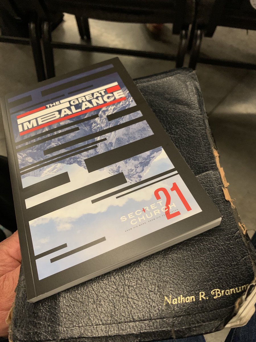 Attending #secretchurch21 with the wife tonight, can’t wait to see what God has in store to reveal!