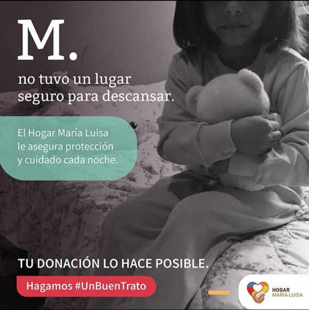 Qué reconfortante es que te respondan cuando vas a pedir colaboración x temas que merecen la atención de muchos.
Gracias a todos los que están ayudando.
#UnBuenTrato 
Podés colaborar entrando en hogarmarialuisa.org/unbuentrato