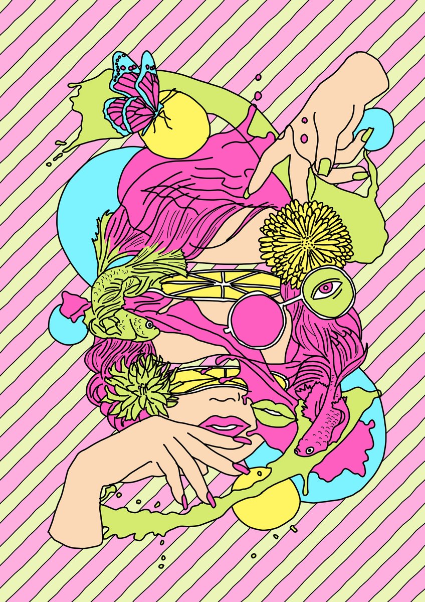 早速描いてみた Ipadでトレースしただけだけど コラージュイラスト レベル カズシフジイ超ﾃﾞｻﾞｲﾅｰｺﾗｰｼﾞｬｰのイラスト