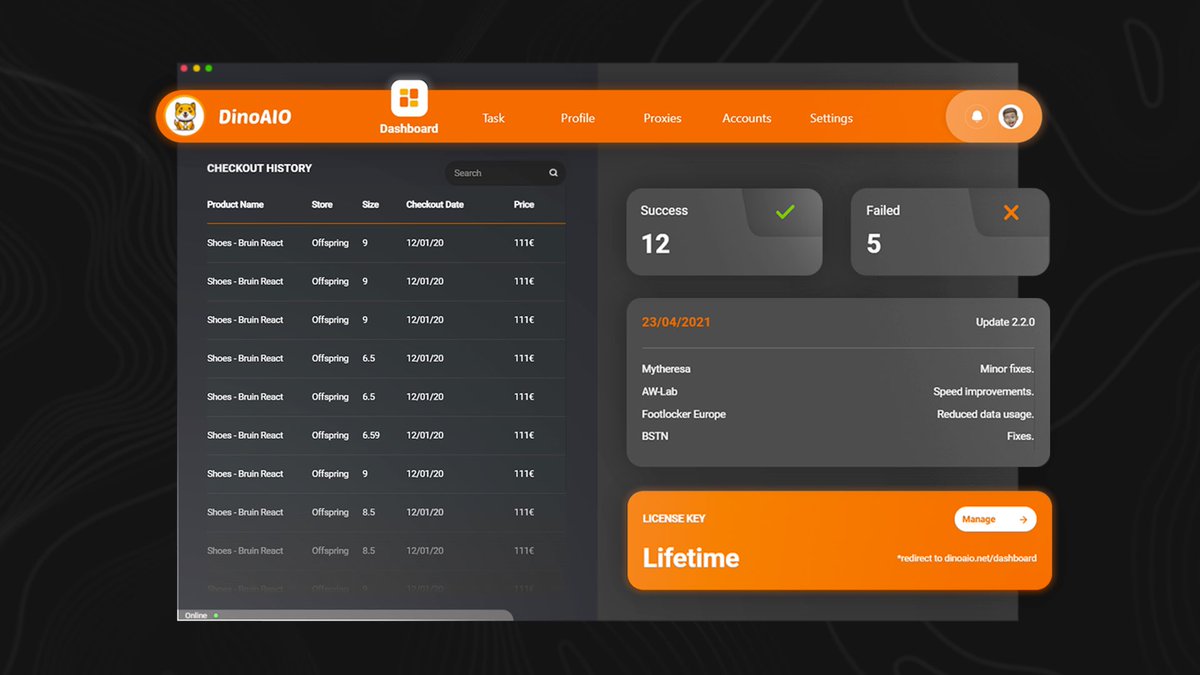 Continuous development. Continuous success.

Dino UI is about to completely rework the way Dino users run, with an entirely optimized interface to satisfy every function for every situation...

Need to get your hands on it? Drop a retweet and let us know! ♻️

You have 48 hours 🥁