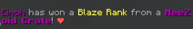 EimohMC's tweet photo. I won another rank today... Giving you guys a chance to win AGAIN!

All you have to do is ❤️,🔁and follow @EimohPvP &amp; @ViperMC
 
Make sure to leave your IGN down below, good luck everyone! https://t.co/t8x6KK2uEF