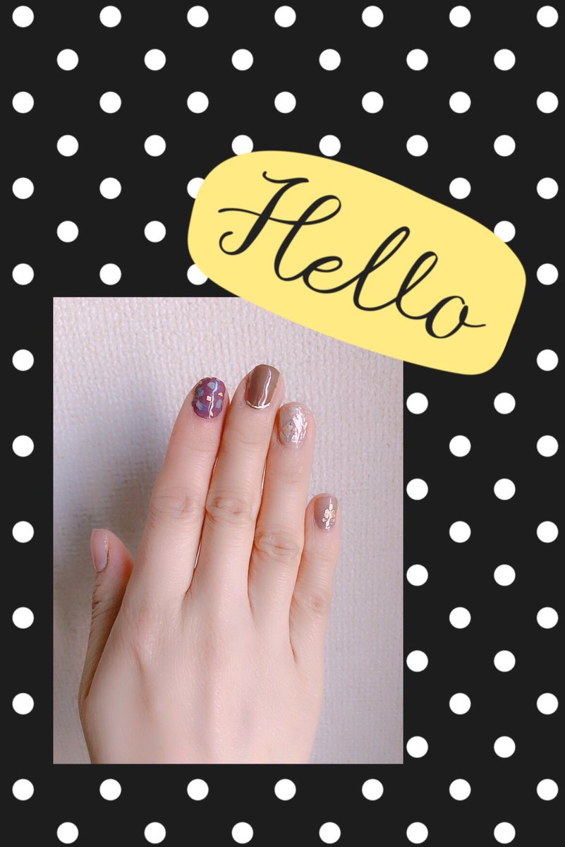 大人シンプルネイル