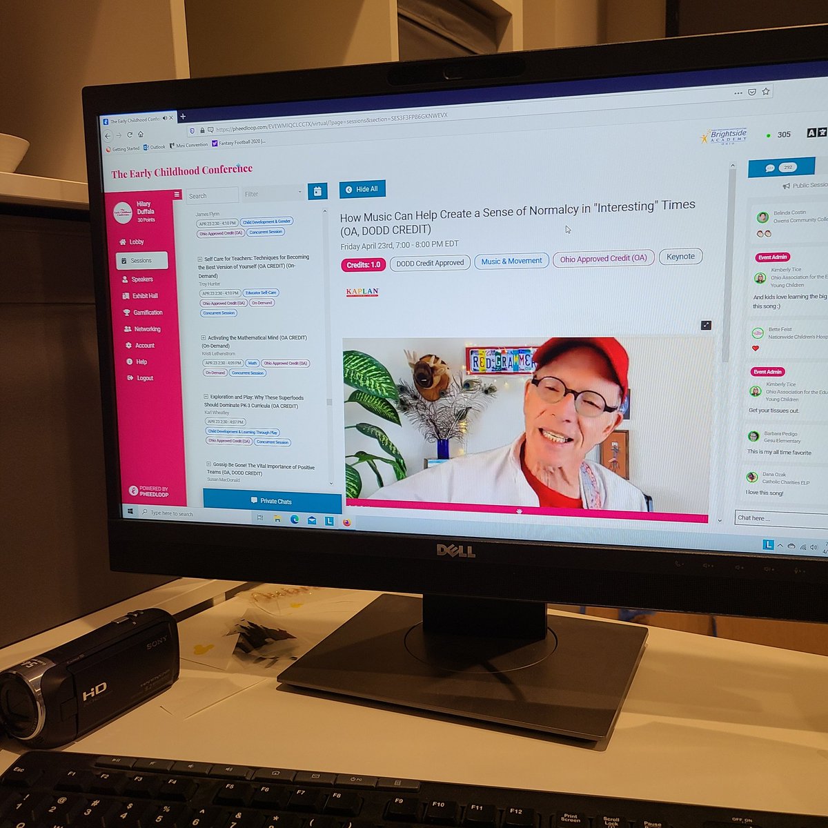 MrsDuffala's tweet image. Ya&apos;ll know how much I enjoy listening and learning from Red Grammer? I&apos;m spending my Friday night watching him at OAEYC&apos;s virtual conference! #teachersneverstoplearning