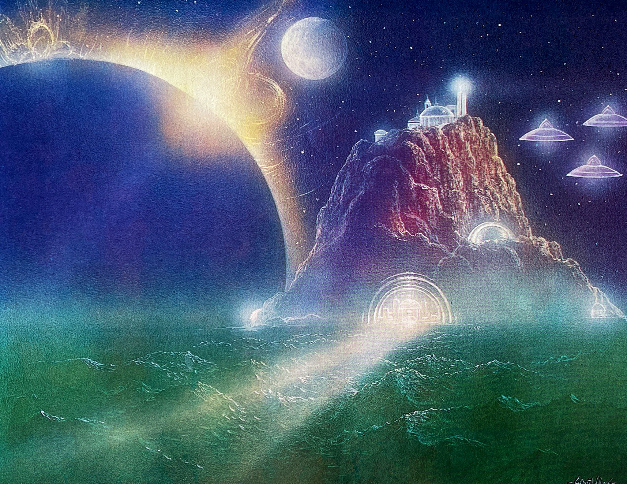 Celestial Visitations: The Art of Gilbert Williams: Gilbert
