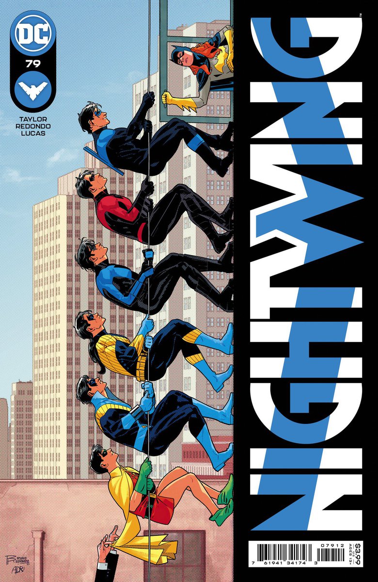 They told us it’s good to share: Nightwing 79 (our second issue) is SOLD OUT too, SO, there will be a second print with new cover! I was really looking for a good excuse to do this one... colors by @fxstudiocolor @TomTaylorMade @jesswchen @DarranMRobinson @DCComics @thedcnation