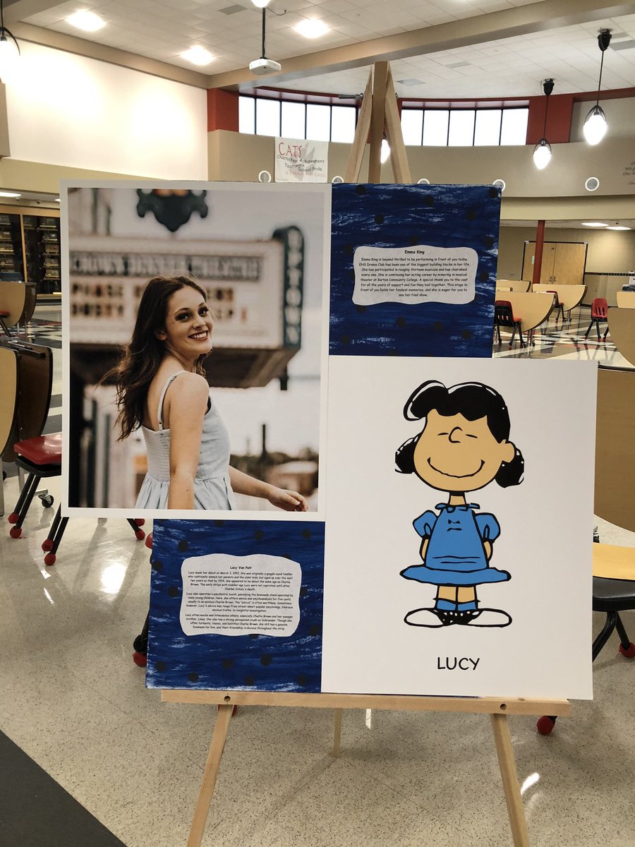 World According to Snoopy tonight and Saturday at 7pm, Sunday at 2 pm. Very excited for a great show!