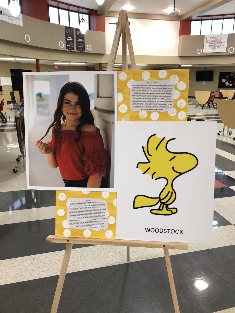 ElDoHSWildcats's tweet photo. World According to Snoopy tonight and Saturday at 7pm, Sunday at 2 pm. Very excited for a great show! https://t.co/gz7JpcS8y9