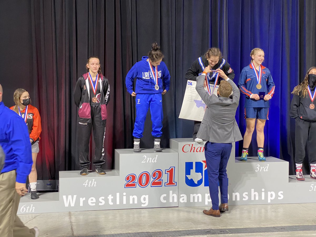 So proud of Kira! She finished 4th at state! The best year of wrestling for an individual at Whitesboro High School! What an accomplishment!