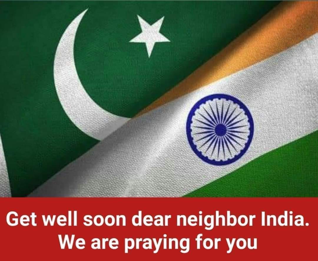 🇵🇰🤝🏻🇮🇳
#getwellsoonindia