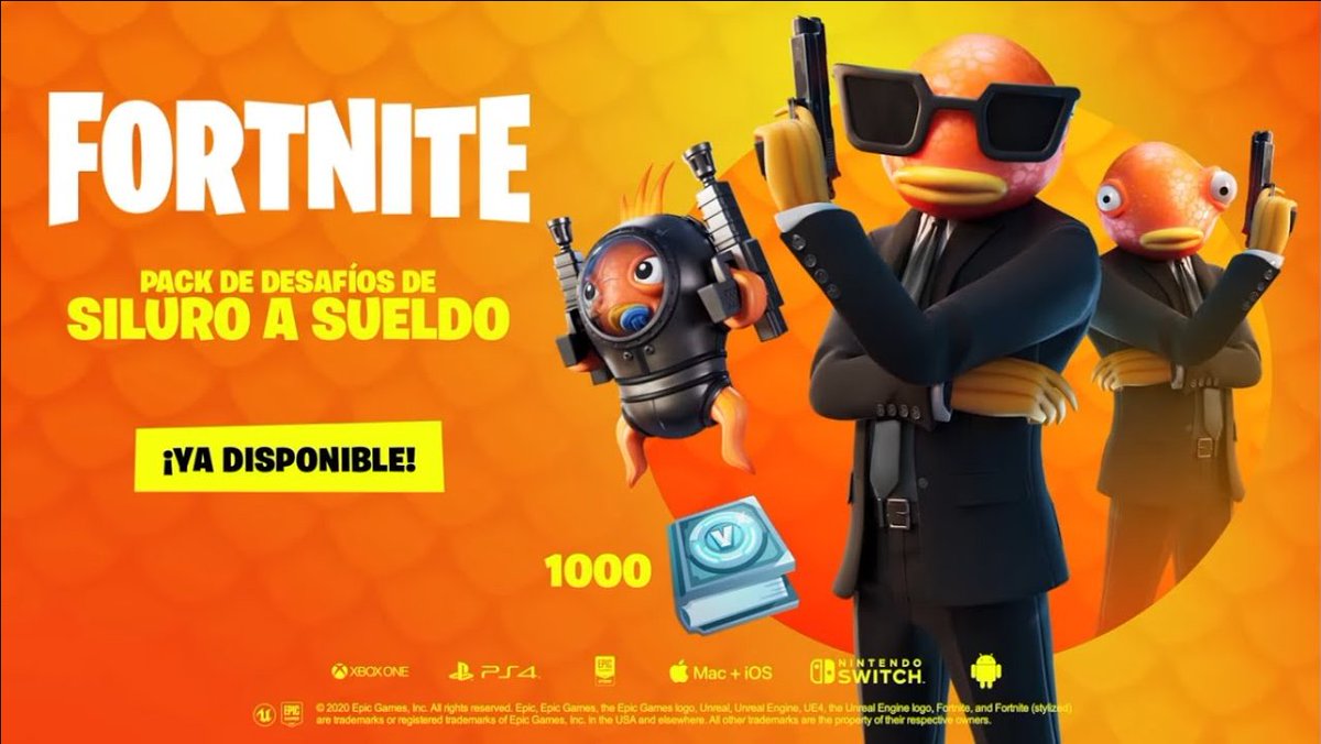 bleiz0n's tweet photo. @DeuzLazarus regala una clave de Fortnite🎁
Skin Agente Pescado + 1.000 pavos

7HTVJ-PHMWT-7R9YD-VWDWP-RTMJZ

🇲🇽SOLO VÁLIDO PARA MÉXICO Y POR MICROSOFT🇲🇽 https://t.co/NtDxOVuadI
