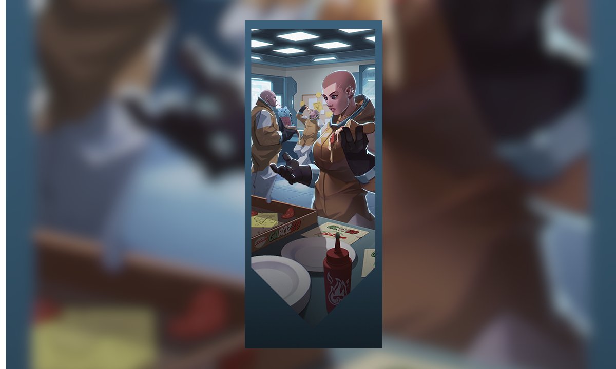  Is this one lore?? // Paul!! Gotta love new Paul content! This time we see him and some coworkers having some pizza time in the Paul’s Pizza Party Card. There is actually quite a bit to unpack here. Expect more on this!