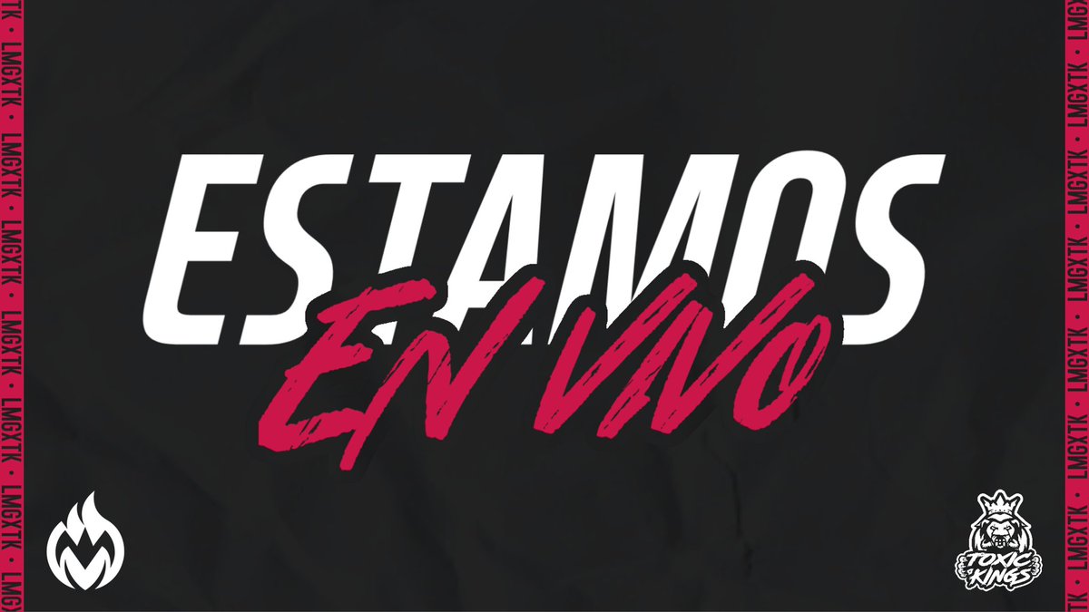 ¡YA EN VIVO! | #WildRift

Ya estamos en vivo transmitiendo los partidos de la Jornada 4 de LAS.

🎙️ <a href="/Aku_Esports/">Aku 火 🎙️</a> <a href="/NacoTV_/">Naco</a>
📺 twitch.tv/lmgwildrift

<a href="/ToxicKings_/">Toxic Kings</a> <a href="/ToxicKings_/">Toxic Kings</a>
#WeAreLMG #LMGxTK