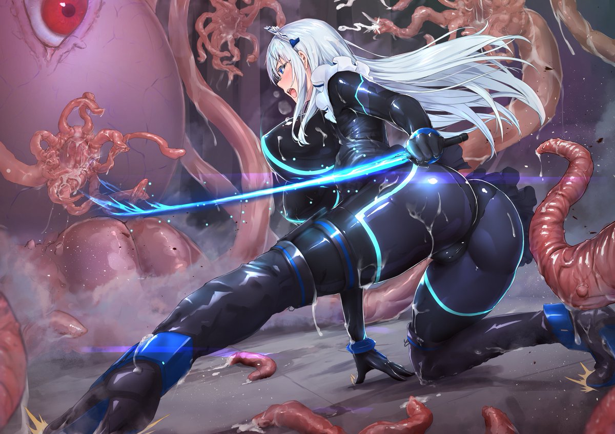 #全日本うちの子可愛いんでファンになってください協会
退魔メイドの氷華。(対魔でブレるのは気にしない)
恩人の息子であるショタにお仕えしているとかそんな。
とてもつよい。でも何故か負けてしまう。
※イラストは1~3枚目とりあっとぐぬぬ先生、4枚目mu先生にお願いしています。