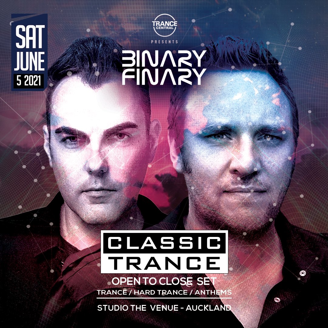 binaryfinary's tweet image. Binary Finary are finally coming to New Zealand and will be playing a full Classic Trance Open To Close set for you all in Auckland. Tickets on sale now
bit.ly/2QLZ0DK