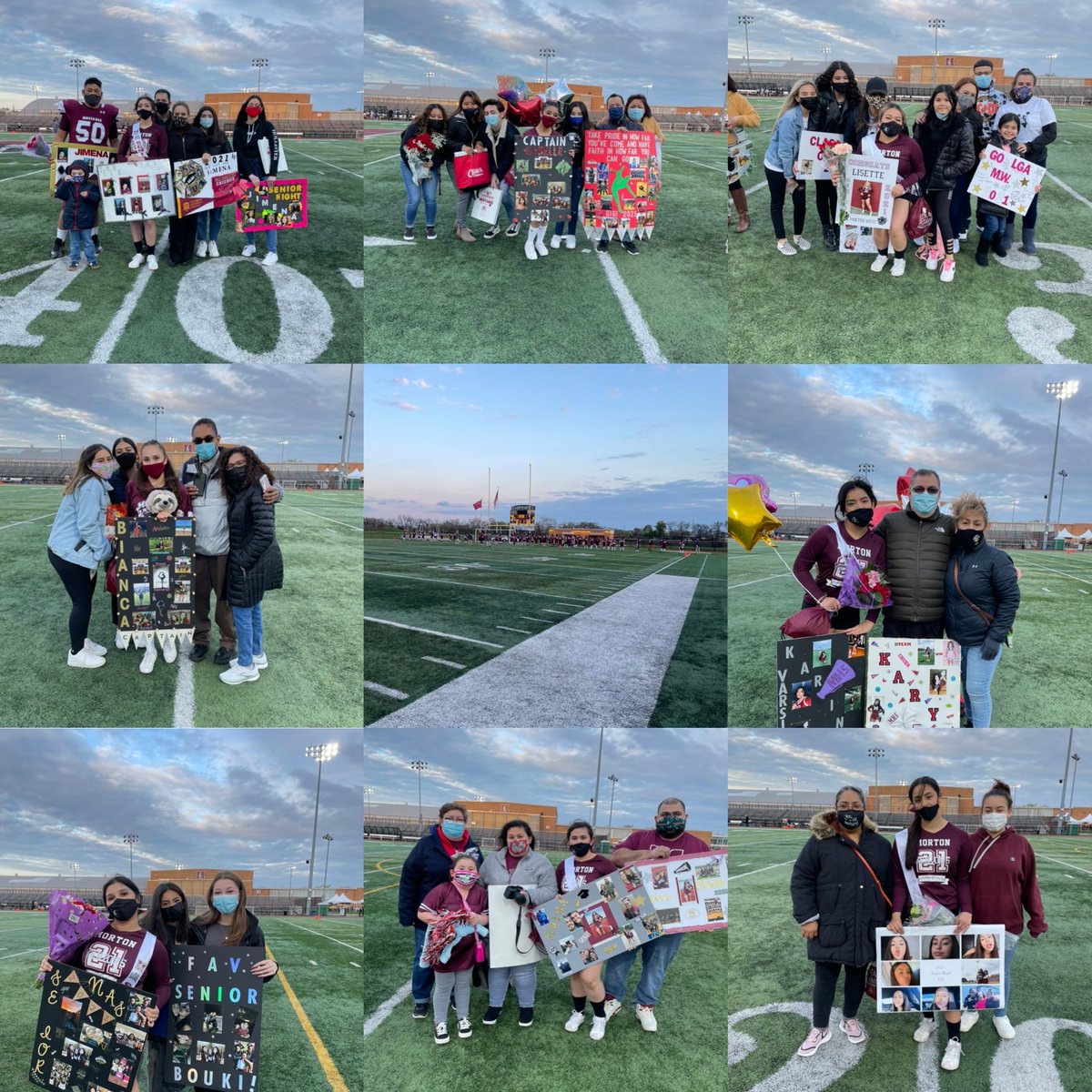 Cheer and poms senior night 2️⃣0️⃣2️⃣1️⃣ #mortonpride