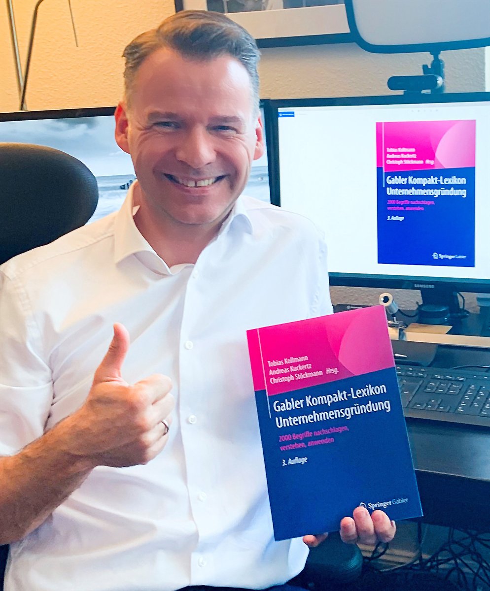 Prof_Kollmann's tweet image. Das "Gabler Kompakt-#Lexikon #Unternehmensgründung" in der 3. Auflage ist da! Es liefert nahezu 2000 aktuelle Begriffserklärungen aus #Theorie und #Praxis rund um die #Existenzgründung sowie den Aufbau von neuen Unternehmen. #Startups #Entrepreneurship amazon.de/dp/3658309008/…