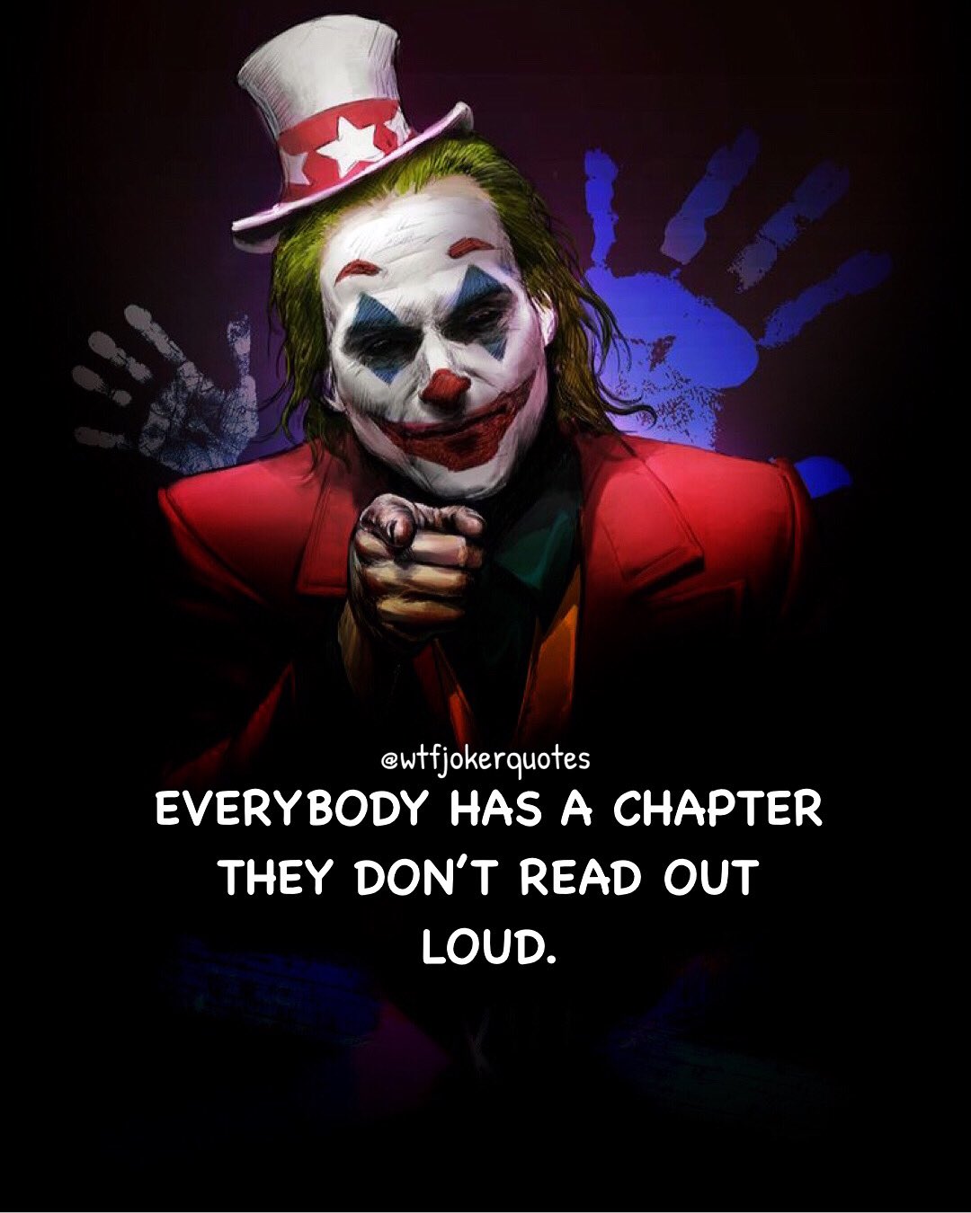 Joker S Quotes Everybody Has A Chapter They Don T Read Out Loud Quote Quotes T Co J53vfe96ro Twitter