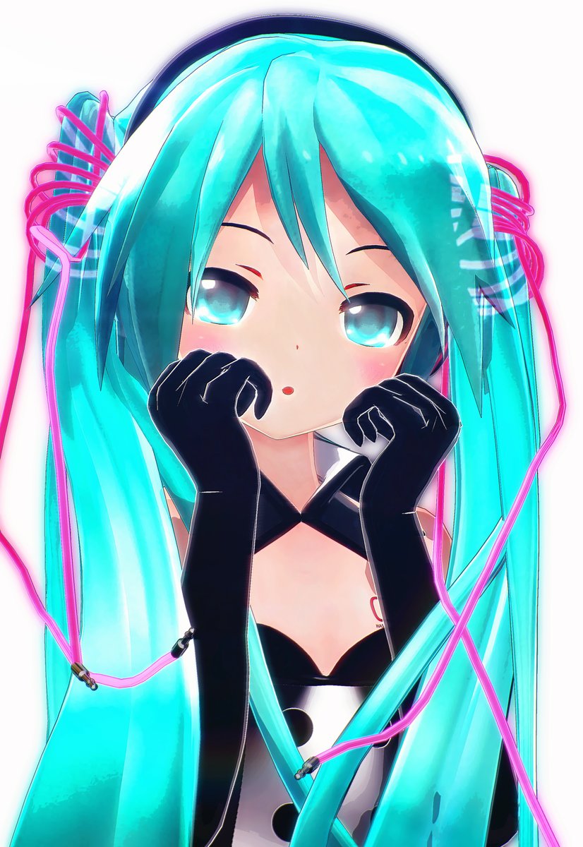 初音ミク 「…❤ 」|kokoのイラスト