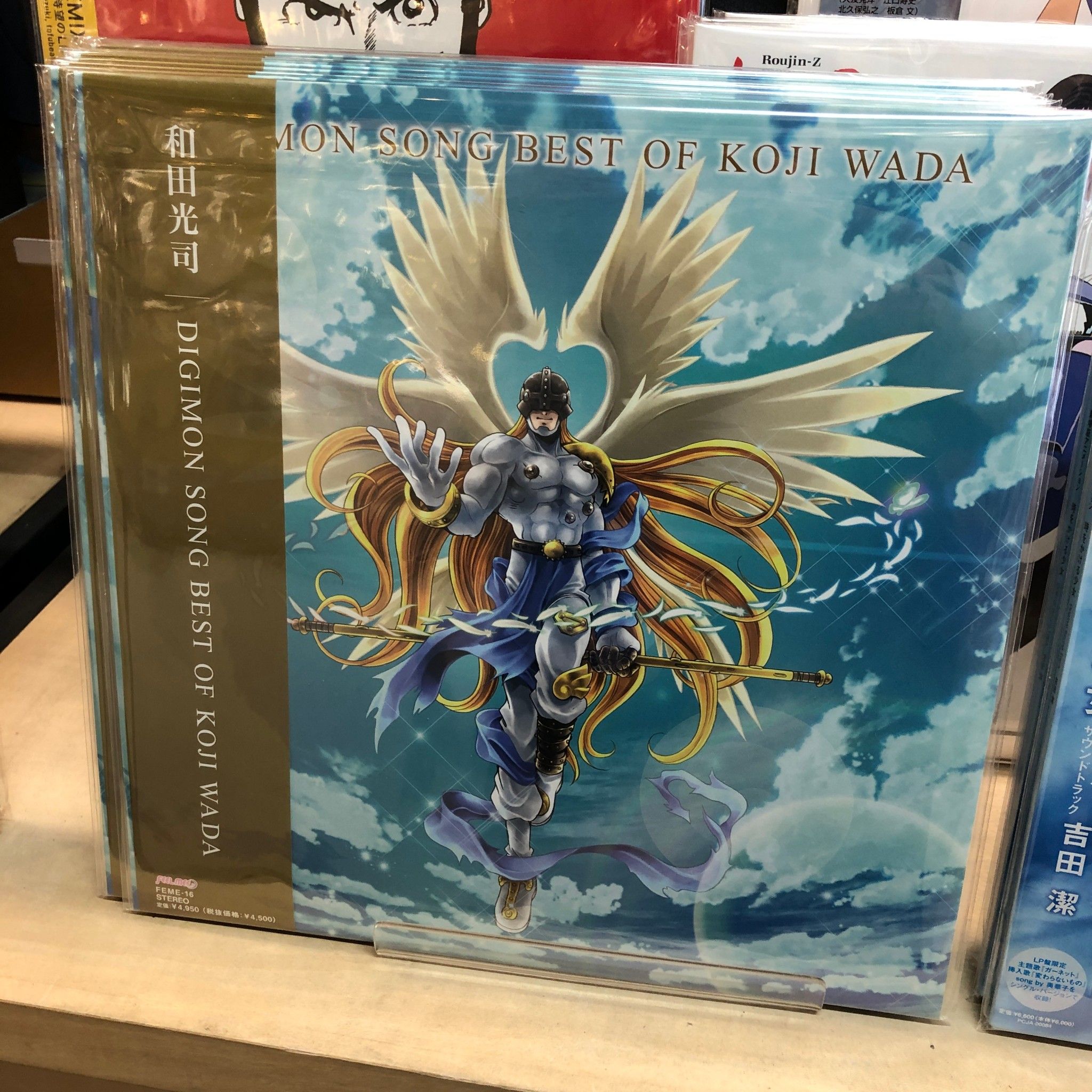 和田光司 DIGIMON SONG BEST OF KOJI WADA LP