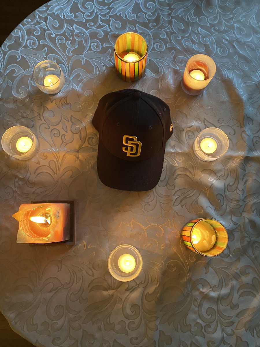 It helped last night, so I did it again. #Padres
