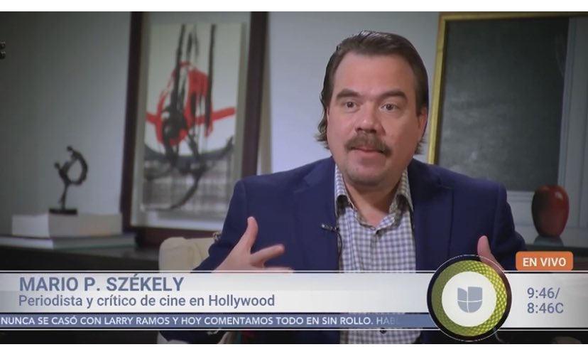 Muchas gracias a <a href="/nitziachama/">Nitzia Chama</a> y #Univision National 🇺🇸 programa <a href="/despiertamerica/">Despierta América</a> por invitarme a hablar hoy de #Oscars