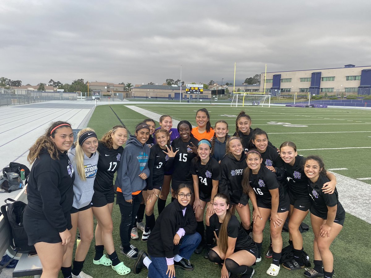 Congrats Varsity Soccer! Rancho 1 Chino Hills 0; great game girls!
