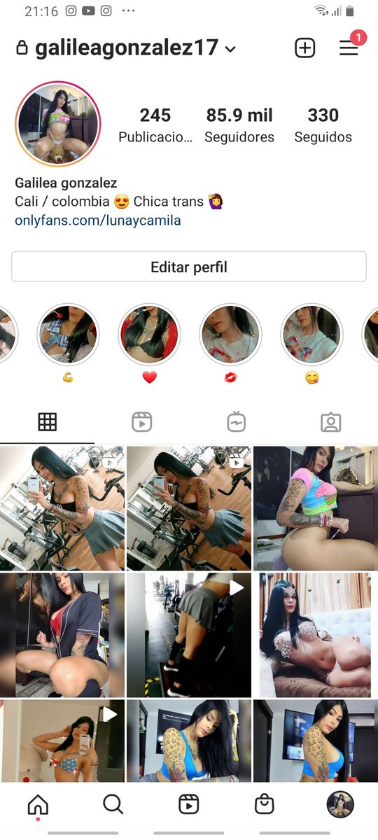 Mis amores no se olviden seguirme en Instagram galileagonzalez17 🥰❤