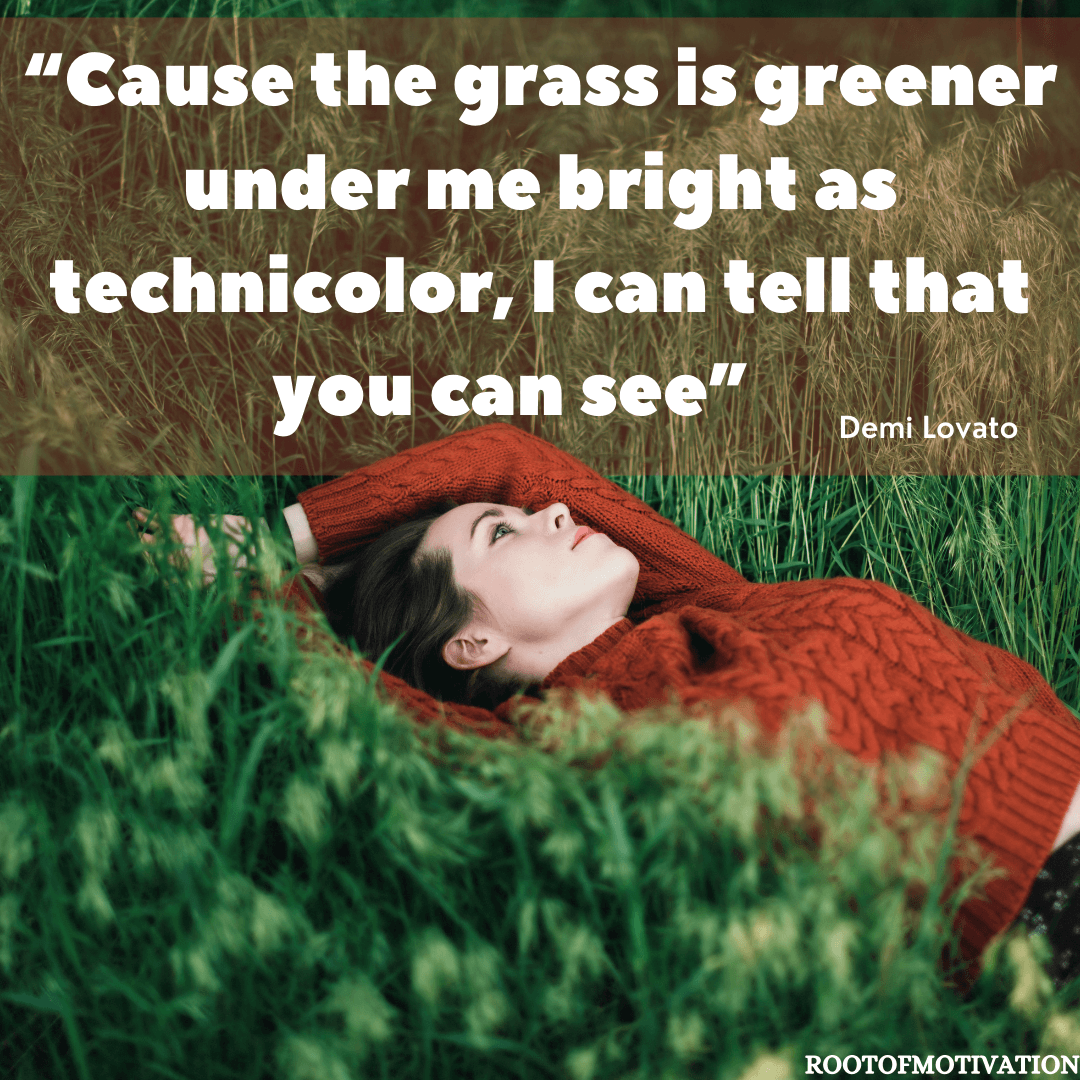 MotivationRoot's tweet photo. Cause the grass is greener under me bright as technicolor, I can tell that you can see   Sorry Not Sorry, Demi Lovato
https://t.co/vSY9T5v0yU

#motivation #story #rootofmotivation #DemiLovato #success #motivationalquotes #grass #greener #under #bright #technicolor #tell #you #see https://t.co/AZdYsNFleB