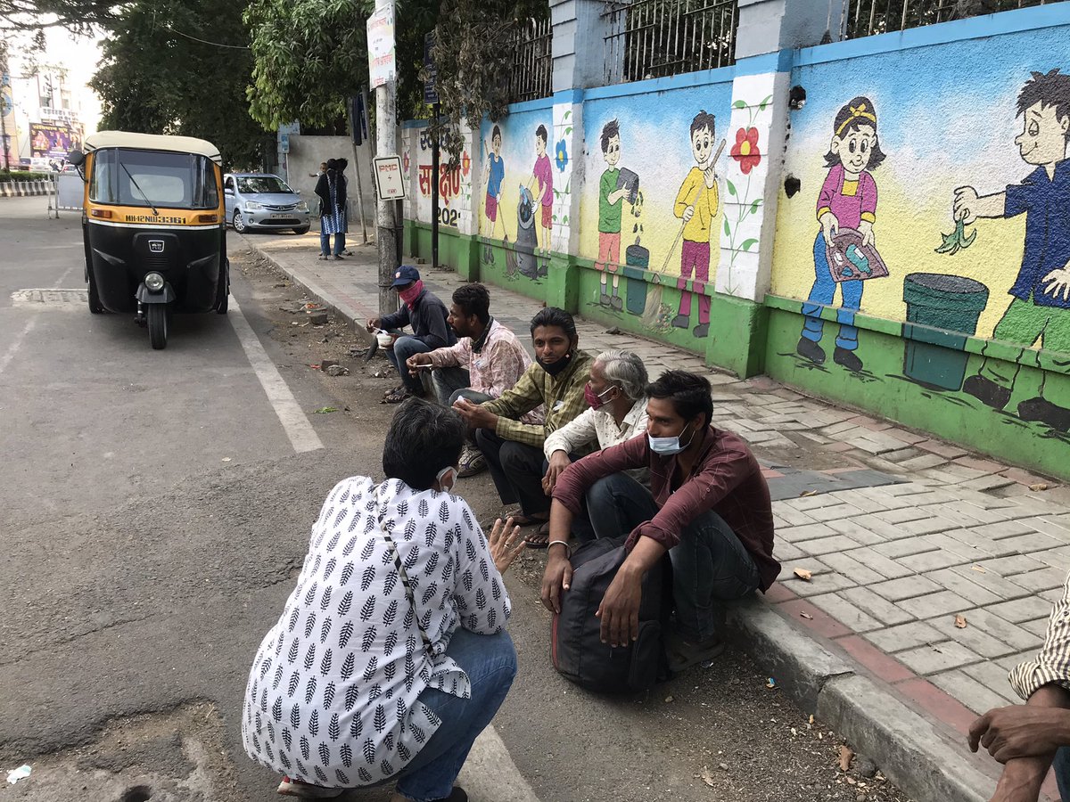 We convey that you all care for them. They send back blessings & a big thank you! The auto rickshaw bhaiya saw is for 3 days and on the 4th day he helped distributing Happiness Dabbas. His auto is seen in the picture. (51)