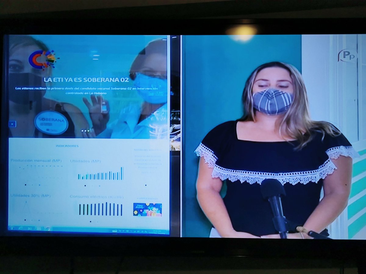 La juventud de la <a href="/etibiocubafarm1/">etibiocubafarma</a> apoyando desde el programa La Palabra Precisa los planteamientos del 8vo congreso del PCC <a href="/PresidenciaCuba/">Presidencia Cuba 🇨🇺</a> <a href="/DiazCanelB/">Miguel Díaz-Canel Bermúdez</a> @EdMartBCF  <a href="/BioCubaFarma/">BioCubaFarma</a> <a href="/DrRobertoMOjeda/">Dr. Roberto Morales Ojeda</a> @JorgeLuisPerd20