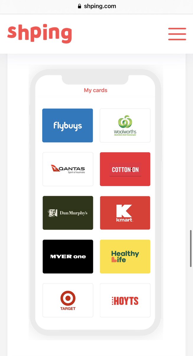  $SHPING has many partnerships and is trusted by leading brands in Australia  https://www.shping.com 