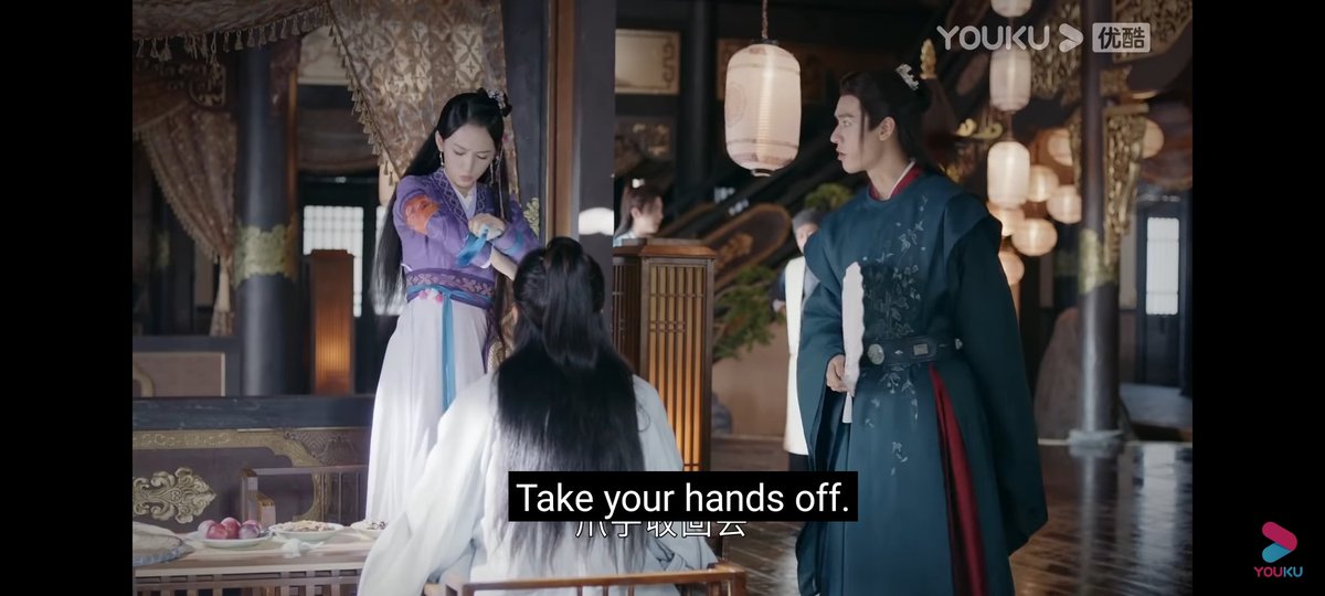 He really doesn't like people touching his things.  #amwatching  #WordOfHonor