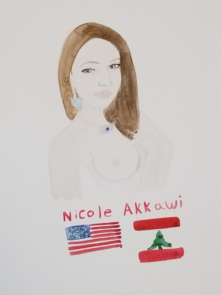 erotique_art's tweet photo. Nicole Akkawi, Lebanese American Model 🇺🇸🌙🇱🇧🥀
Fabriano 9×12 Hot Press
#SaveBeirut🇱🇧
#Watercolor #WatercolorArt #Painting #Drawing #Art #Beautiful #LebaneseBeauty #AmericanGirl🇺🇸 #Portraits #FigureDrawing #FigurePainting #ArtistsForPeace #MFABoston #MFABostonStudio
#HeartArt ❤ https://t.co/KOT5tG4zPk