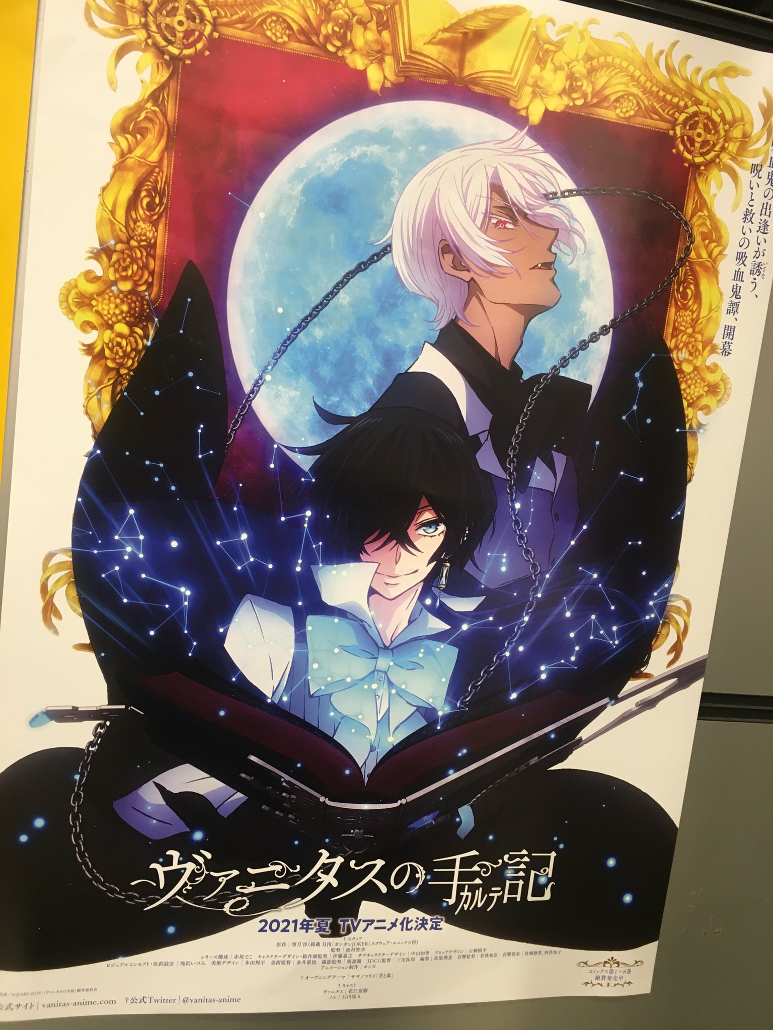 ヴァニタスの手記直筆サイン入りポスター ヴァニタスの手記 サイン入りポスター