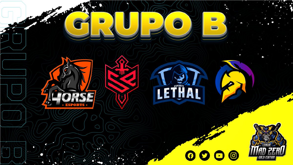 #ClashRoyale| ⚔️¡Presentación!⚔️

🔰 Grupo B

🔶 <a href="/HorseSports_GG/">Horse eSports</a>
🔶 @Soldiers_Revo
🔶 <a href="/lethalesportsx/">Lethal eSports CR</a>
🔶 <a href="/Guardianes_GG/">Guardians Esports</a>

¿Estará el campeón en este grupo? 
¡Buena suerte en la arena! 🔥

#LeagueMadZero 💙💛