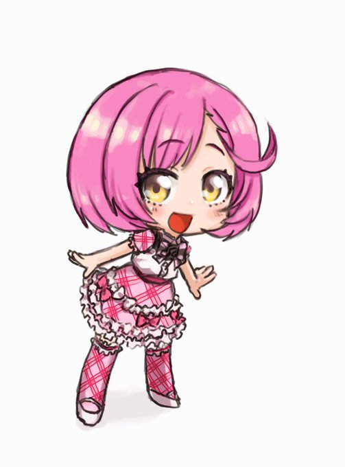 デフォルメバランス難しいなー 